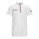 Koszulka tenisowa dziecięca Tecnifibre Polo biała 22F3VE F3