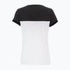 Koszulka tenisowa damska Tecnifibre Stretch biało-czarna 22LAF1 F1 2