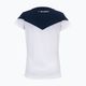 Koszulka tenisowa damska Tecnifibre Perf biała 22WPERTEE 2