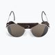 Okulary przeciwsłoneczne damskie ROXY Blizzard shiny silver/brown leather 3