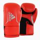Rękawice bokserskie damskie adidas Speed 100 czerwono-czarne ADISBGW100-40985 6