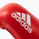 Rękawice bokserskie adidas Point Fight Adikbpf100 czerwono-białe ADIKBPF100 10