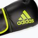 Rękawice bokserskie adidas Hybrid 80 czarno-żółte ADIH80 5