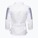 GI do brazylijskiego jiu-jitsu dziecięce adidas Rookie white/gradient blue 3