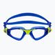Okulary do pływania dziecięce Aquasphere Kayenne 2022 blue/yellow/clear 2