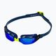 Okulary do pływania Aquasphere Xceed 2022 navy blue/navy blue/mirror blue 6