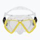 Maska do snorkelingu dziecięca Aqualung Cub transparent/yellow 2