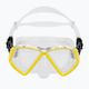 Maska do snorkelingu juniorska Aqualung Cub transparent/yellow 2