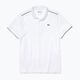 Koszulka polo męska Lacoste DH2094 white/black