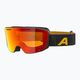 Gogle narciarskie Alpina Nendaz Q-Lite black/yellow matt/red