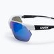 Okulary przeciwsłoneczne UVEX Sportstyle 114 Set white black mat/mirror blue/litemirror orange/clear 4