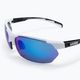 Okulary przeciwsłoneczne UVEX Sportstyle 114 Set white black mat/mirror blue/litemirror orange/clear 5