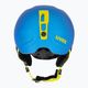 Kask narciarski dziecięcy UVEX Manic Pro blue/lime mat 3