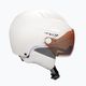 Kask narciarski UVEX Hlmt 600 visor all white mat 4