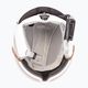 Kask narciarski UVEX Hlmt 600 visor all white mat 5