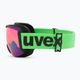Gogle narciarskie UVEX Downhill 2100 CV black mat/mirror green colorvision orange 4