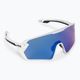 Okulary przeciwsłoneczne UVEX Sportstyle 231 white mat/mirror blue
