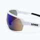 Okulary przeciwsłoneczne UVEX Sportstyle 227 white mat/mir.blue 4