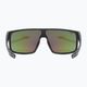 Okulary przeciwsłoneczne UVEX Lgl 51 black mat/mirror green 9