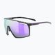 Okulary przeciwsłoneczne UVEX Mtn Perform black purple mat/mirror purple 5