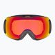Gogle narciarskie UVEX Downhill 2100 CV black shiny/mirror scarlet/colorvision orange 6