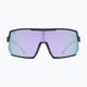 Okulary przeciwsłoneczne UVEX Sportstyle 235 black mat/mirror lavender 2