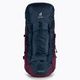 Plecak trekkingowy damski deuter Aircontact Lite SL 35+10 l niebiesko-bordowy 3340221