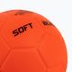 Piłka do piłki ręcznej Kempa Soft neonowa czerwona rozmiar 2 3