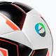 Piłka do piłki nożnej uhlsport Soccer Pro Synergy biała/czarna/neonowa czerwona rozmiar 4 3