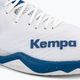 Buty do piłki ręcznej męskie Kempa Wing Lite 2.0 białe/niebieskie 8
