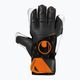 Rękawice bramkarskie uhlsport Speed Contact Starter Soft czarne/białe/neonowe pomarańczowe 5