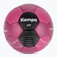 Piłka do piłki ręcznej Kempa Leo burgundowy/czarny rozmiar 1