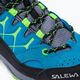 Buty trekkingowe dziecięce Salewa Alp Trainer Mid GTX blue danube/fluo green 7