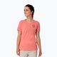 Koszulka wspinaczkowa damska Salewa Lavaredo Hemp Print lantana pink