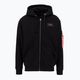 Bluza męska Alpha Industries Back Print Zip black