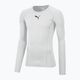 Koszulka piłkarska męska PUMA Liga Baselayer biała 655920 04