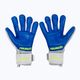 Rękawice bramkarskie Reusch Attrakt Grip Evolution Finger Support vapor gray/safety yellow/deep blue 2
