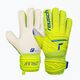 Rękawice bramkarskie Reusch Attrakt Grip Finger Support safety yellow/deep blue/white 5