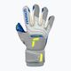 Rękawice bramkarskie dziecięce Reusch Attrakt Fusion Guardian vapor gray/safety yellow/deep blue 6