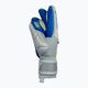 Rękawice bramkarskie dziecięce Reusch Attrakt Fusion Guardian vapor gray/safety yellow/deep blue 7