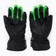 Rękawice narciarskie dziecięce Reusch Flash Gore-Tex black/black melange/neon green 2