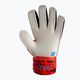 Rękawice bramkarskie dziecięce Reusch Attrakt Solid Finger Support bright red/future blue 5