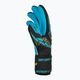 Rękawice bramkarskie Reusch Attrakt Aqua Finger Support black/gold/aqua 4
