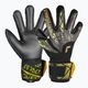Rękawice bramkarskie Reusch Attrakt Duo Finger Support black/gold/yellow/black