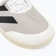 Buty do podnoszenia ciężarów adidas The Total biało-szare 7