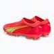 Buty piłkarskie dziecięce PUMA Ultra Match LL FG/AG fiery coral/fizzy light/puma black 3