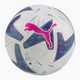 Piłka do piłki nożnej PUMA Orbita Serie A FIFA Quality Pro white/blue glimmer/sunset glow rozmiar 5 5