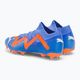 Buty piłkarskie męskie PUMA Future Match FG/AG blue glimmer/puma white/ultra orange 3