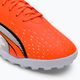 Buty piłkarskie męskie PUMA Ultra Play TT ultra orange/puma white/blue glimmer 7