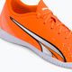 Buty piłkarskie dziecięce PUMA Ultra Play IT ultra orange/puma white/blue glimmer 9